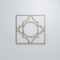 Ekena Millwork Medium Gypsum Decorative Fretwork Wood Wall Panels, Birch, 15 3/8"W x 15 3/8"H x 3/8"T WALW16X16X0375GYPBI - alternate 2